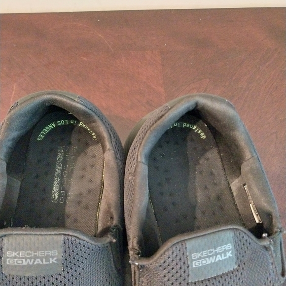 Skechers Mens Go Walk Evolution Ultra Ramble Slip-On Mesh Shoes Black 9.5 - Picture 5 of 8